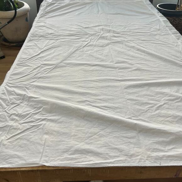 Pottery Barn Kids Bed Skirt Twin Pleated Colorful Embroidered Ruffle 100% Cotton - Picture 4 of 9